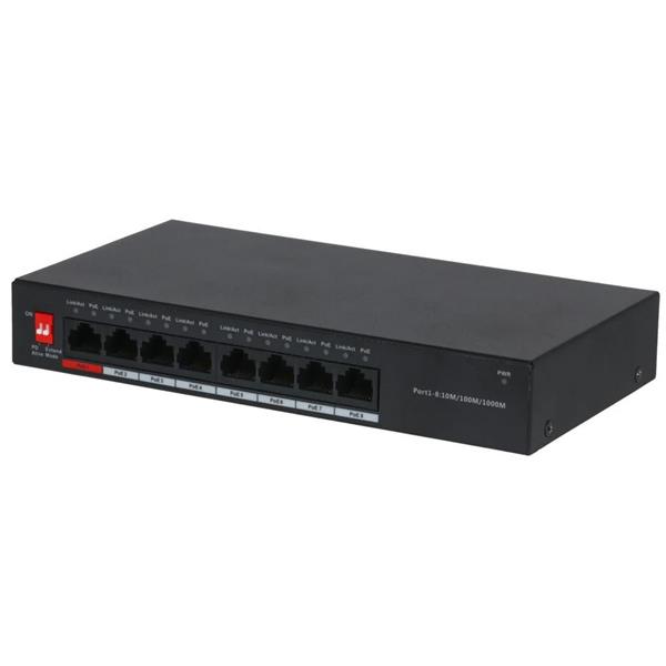 BURG GUARD BWswitch-20810, 8-Port Gigabit Switch