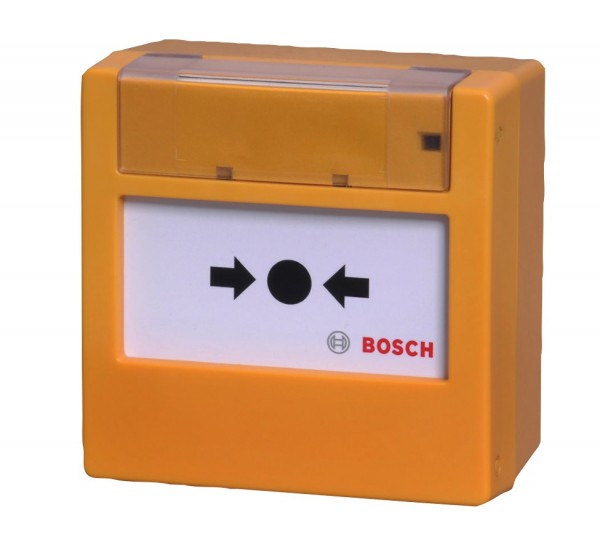 BOSCH FMC-300RW-GSGYE, Handfeuermelder gelb mit Glasscheibe