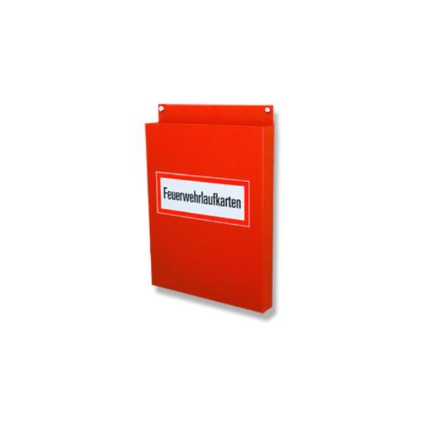 Notifier FLKH-4H-60, Feuerwehrlaufkartenhalter für 50 Karten im DIN A4-Hochformat