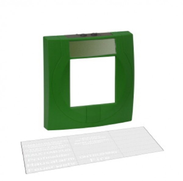 ESSER 704904, grünes Melder-Gehäuse Kunststoff mit Glas
