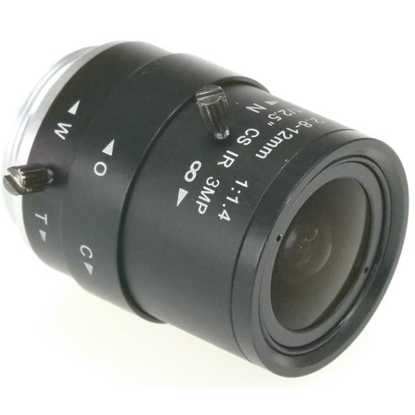 BURG GUARD BWLENS-CSD028012, 1/2,5" Tag/Nacht Objektiv 2,8-12 mm