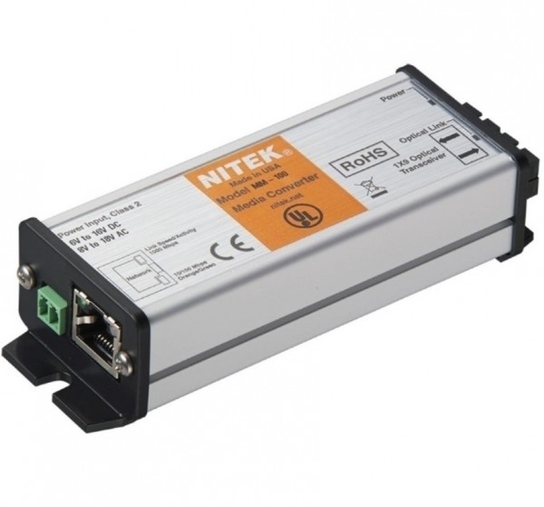 NITEK MM-100 Medienkonverter 1 Port Multi Mode SC