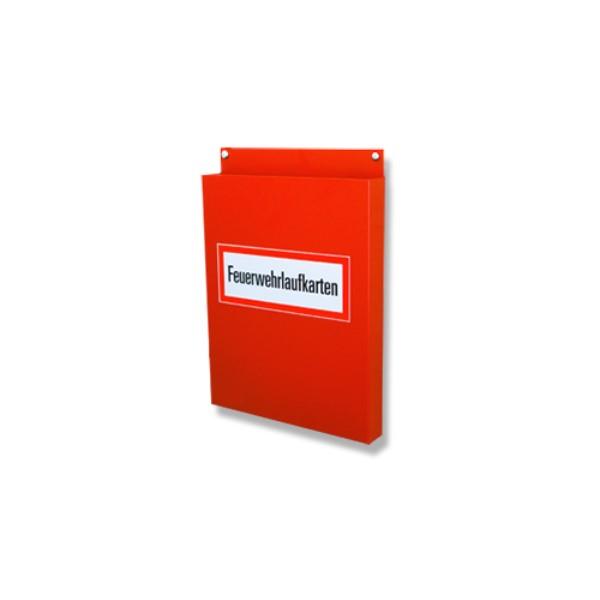Notifier FLKH-4H-120, Feuerwehrlaufkartenhalter für 100 Karten im DIN A4-Hochformat